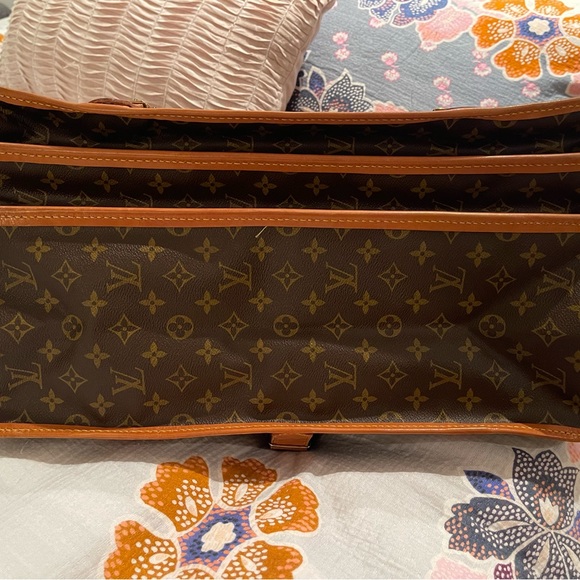 LOUIS VUITTON 1988 VINTAGE Sac Kleber Travel bag Monogram - Picture 16 of 17